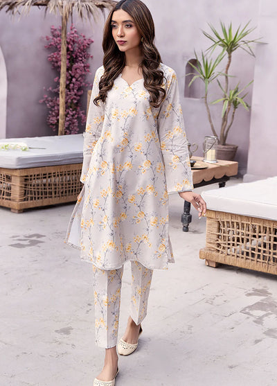 Esra Fashion Casual Pret Printed Lawn 2 Piece Dress HD-23-05