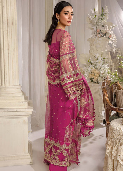 Evara By Elaf Embroidered Net Suit Unstitched 3 Piece EF24EF EFE-07 Regalia - Formal Collection