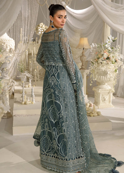 Evara By Elaf Embroidered Net Suit Unstitched 3 Piece EF24EF EFE-08 Nirvana - Formal Collection