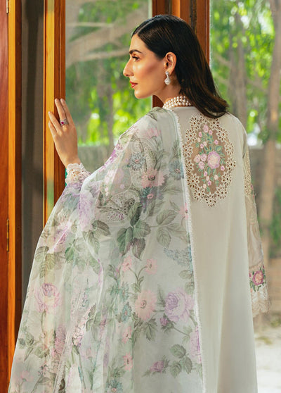 Saira Rizwan Pret Embroidered Lawn 3 Piece Suit SR23E Aria