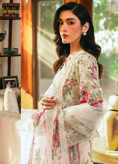 Saira Rizwan Pret Embroidered Lawn 3 Piece Suit SR23E Erin