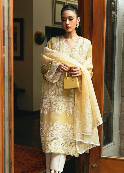 Saira Rizwan Pret Embroidered Lawn 3 Piece Suit SR23E Joelene