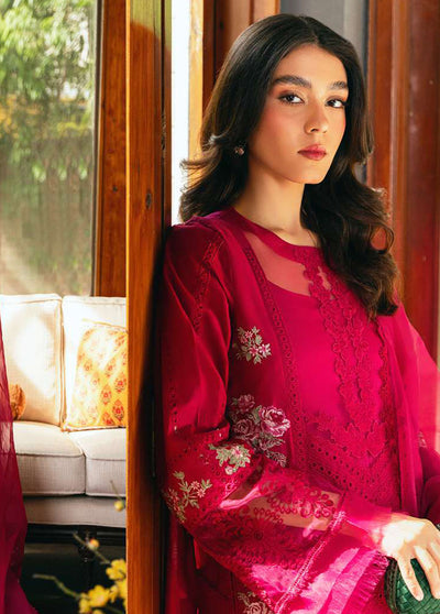 Saira Rizwan Pret Embroidered Lawn 3 Piece Suit SR23E Rosalee