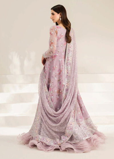 Fiorella by Farasha Embroidered Chiffon Suits Unstitched 3 Piece FSH25FF D-05 Lilly Passion