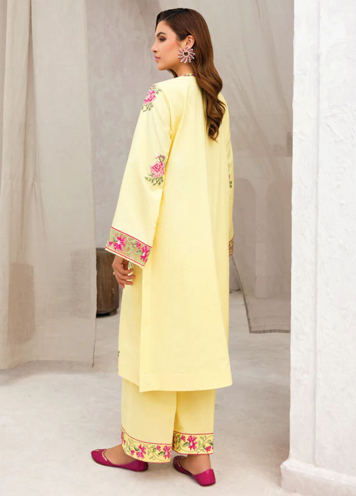 Faiza Faisal Pret Embroidered Lawn 2 Piece Suit Hana