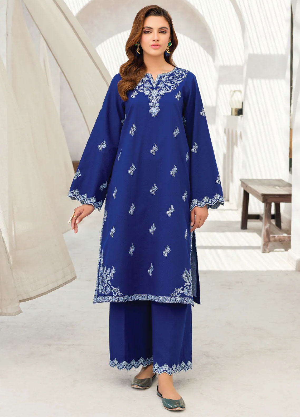 Faiza Faisal Pret Embroidered Lawn 2 Piece Suit Rania