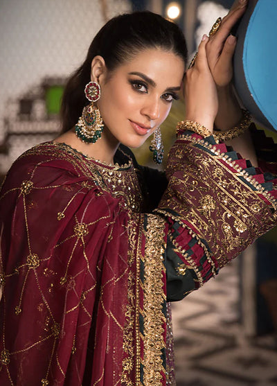 Fasana-e-Ishq By Asim Jofa Eid Luxury Lawn Collection 2024 AJFI-01