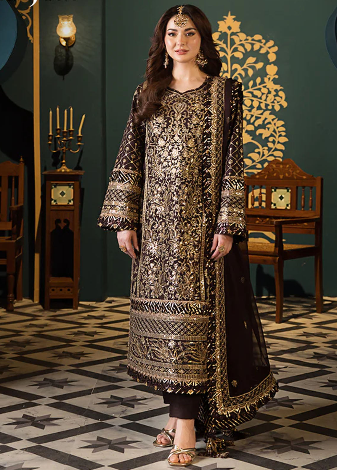 Fasana-e-Ishq By Asim Jofa Eid Luxury Lawn Collection 2024 AJFI-04