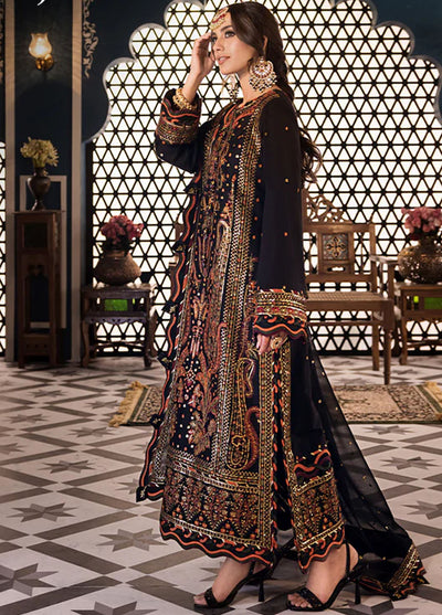 Fasana-e-Ishq By Asim Jofa Eid Luxury Lawn Collection 2024 AJFI-05