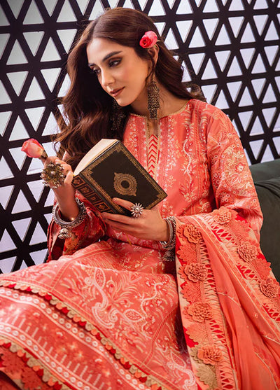 Fasana-e-Ishq By Asim Jofa Eid Luxury Lawn Collection 2024 AJFI-07