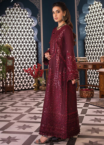 Fasana-e-Ishq By Asim Jofa Eid Luxury Lawn Collection 2024 AJFI-09