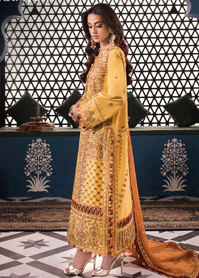 Fasana-e-Ishq By Asim Jofa Eid Luxury Lawn Collection 2024 AJFI-19