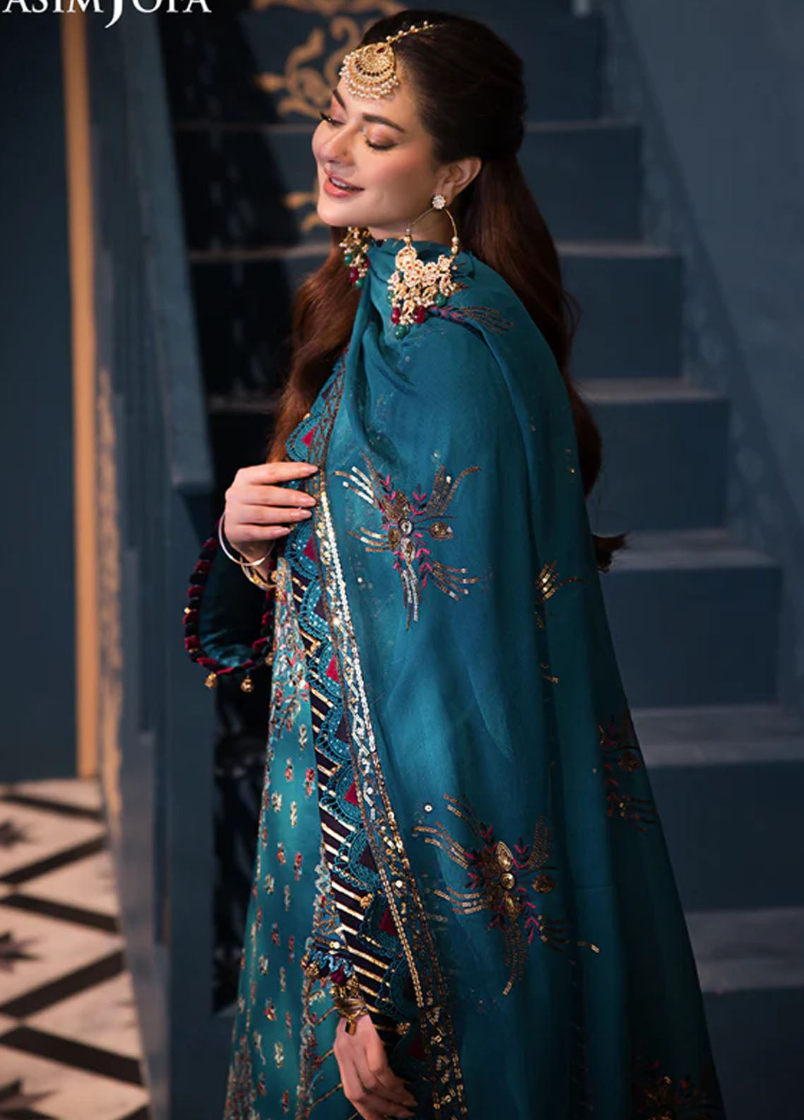 Fasana-e-Ishq By Asim Jofa Eid Luxury Lawn Collection 2024 AJFI-20