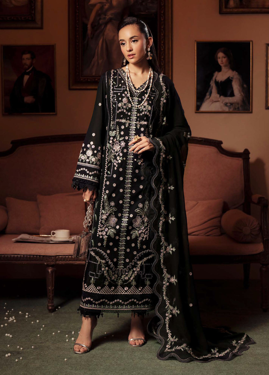 Feya by Nureh Embroidered Lawn Suits Unstitched 3 Piece NU25FEL FE-12