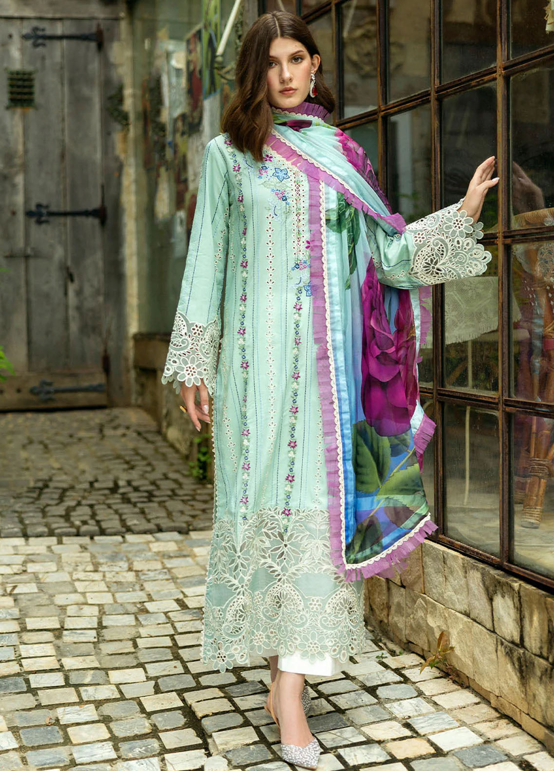 Flanerie by Roheenaz Unstitched Summer Collection 2025 Aurinda RNZ-2A