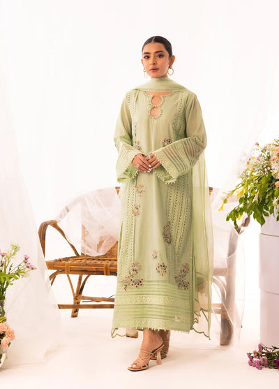 Hue Pret Pret Embroidered Lawn 3 Piece Suit HUE23F Lily