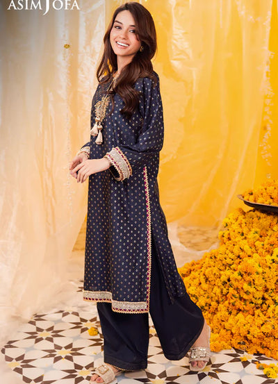 Floral Pattern By Asim Jofa Pret Embroidered Jacquard 2 Piece Suit AJFP-013