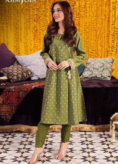 Floral Pattern By Asim Jofa Pret Embroidered Jacquard 2 Piece Suit AJFP-06