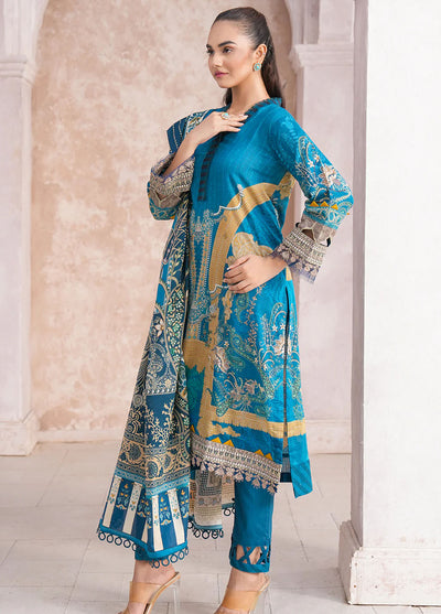 Floral Serenade By Meerak Unstitched Lawn Collection 2024 Florium