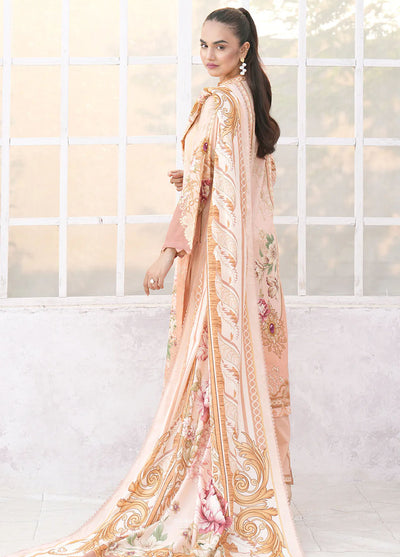 Floral Serenade By Meerak Unstitched Lawn Collection 2024 Petaline