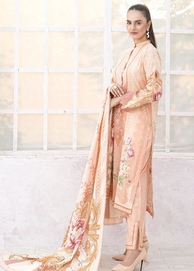 Floral Serenade By Meerak Unstitched Lawn Collection 2024 Petaline