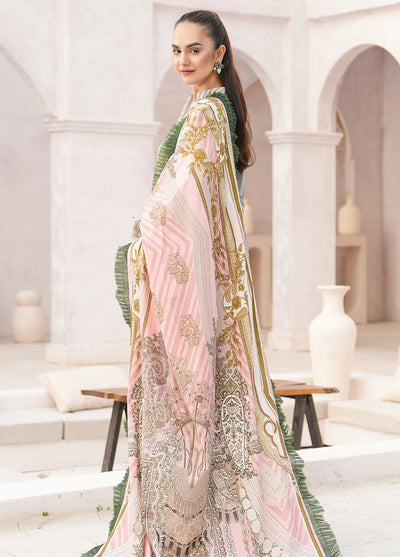 Floral Serenade By Meerak Unstitched Lawn Collection 2024 Tulip Twist