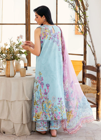 Florent Digital Printed Lawn Suits Unstitched 3 Piece FL25LP FL-09