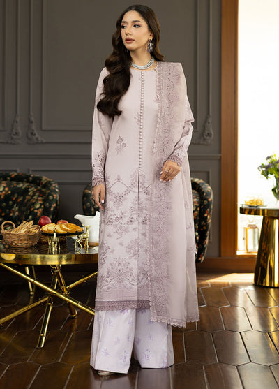 Florent Embroidered Lawn Suits Unstitched 3 Piece FL25EF FL-1 B