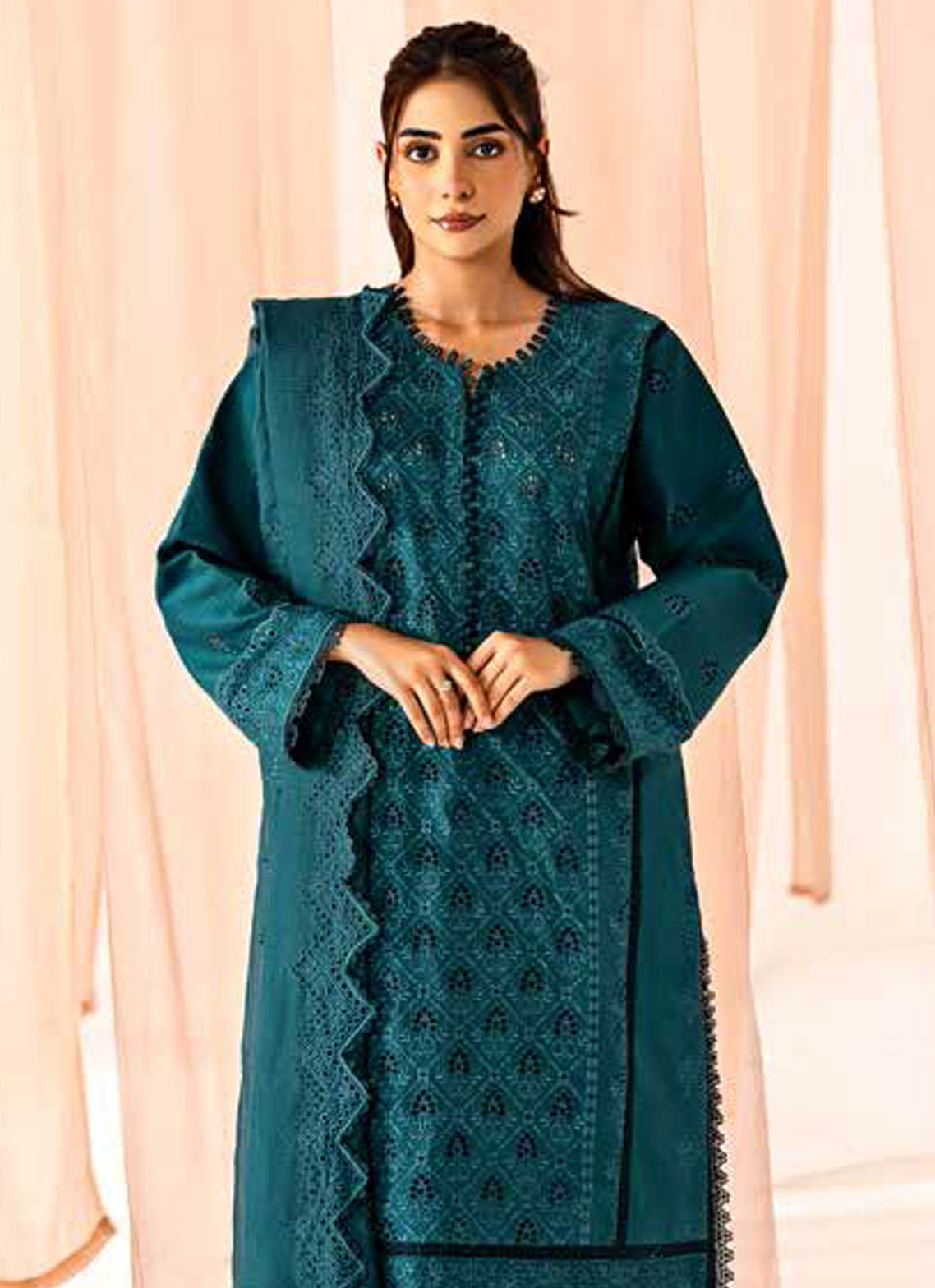 Florent Unstitched Festive Lawn Collection 2024 FL-4