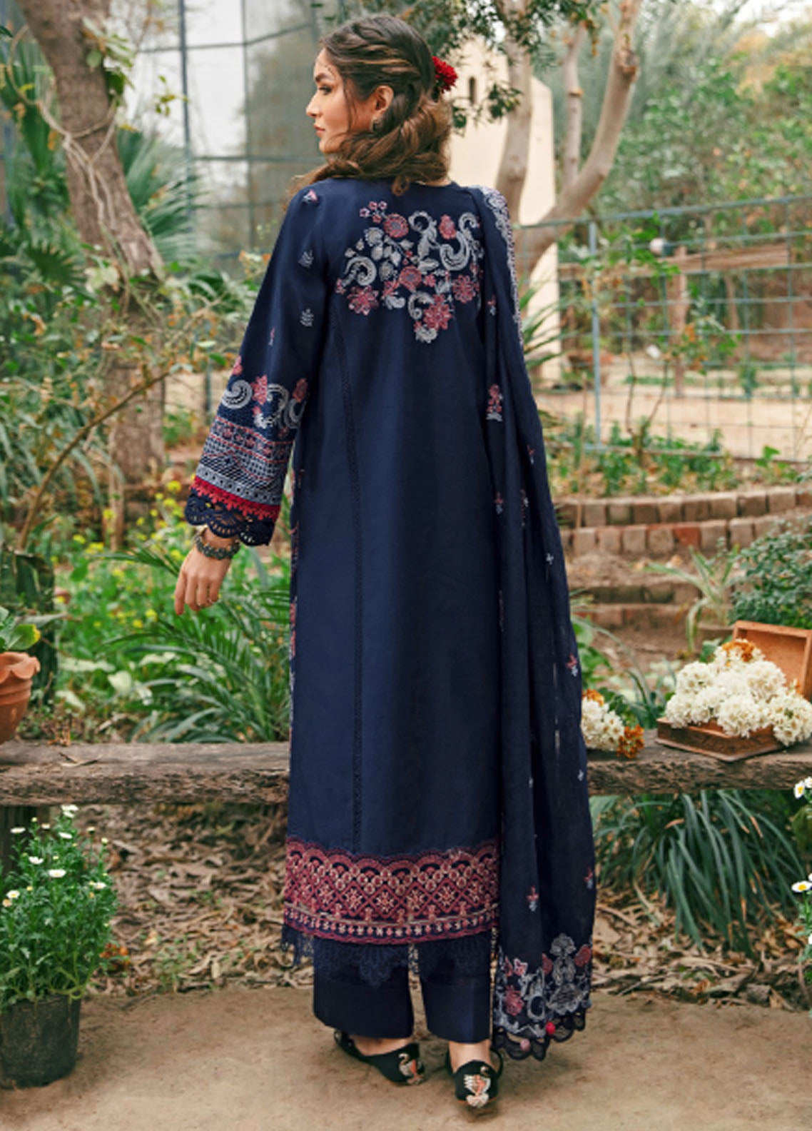 Florent Luxury Lawn Collection 2024 FL-3A