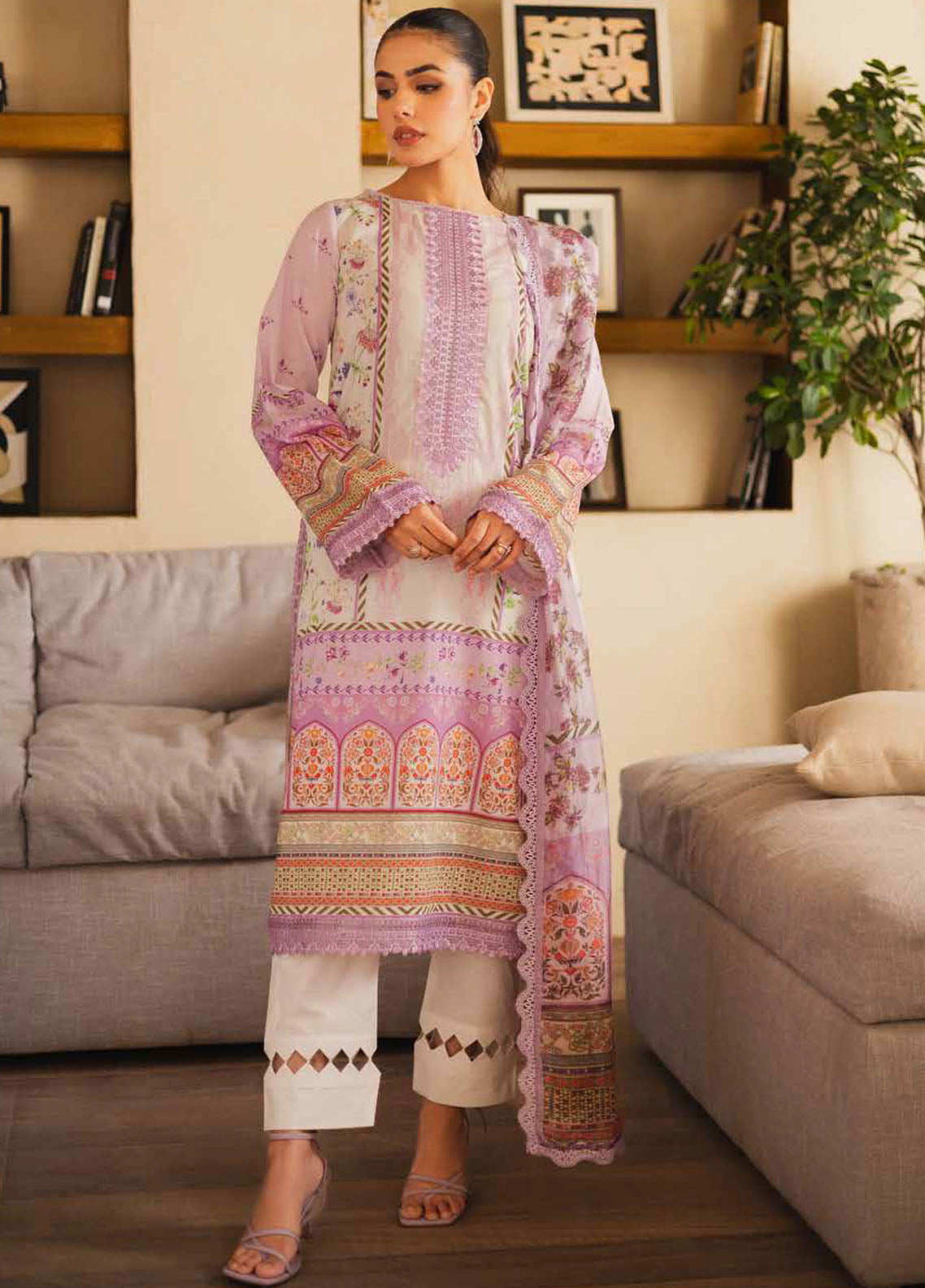 Zen by Freesia Unstitched Summer Collection 2025 FW-50072 Naa Irah