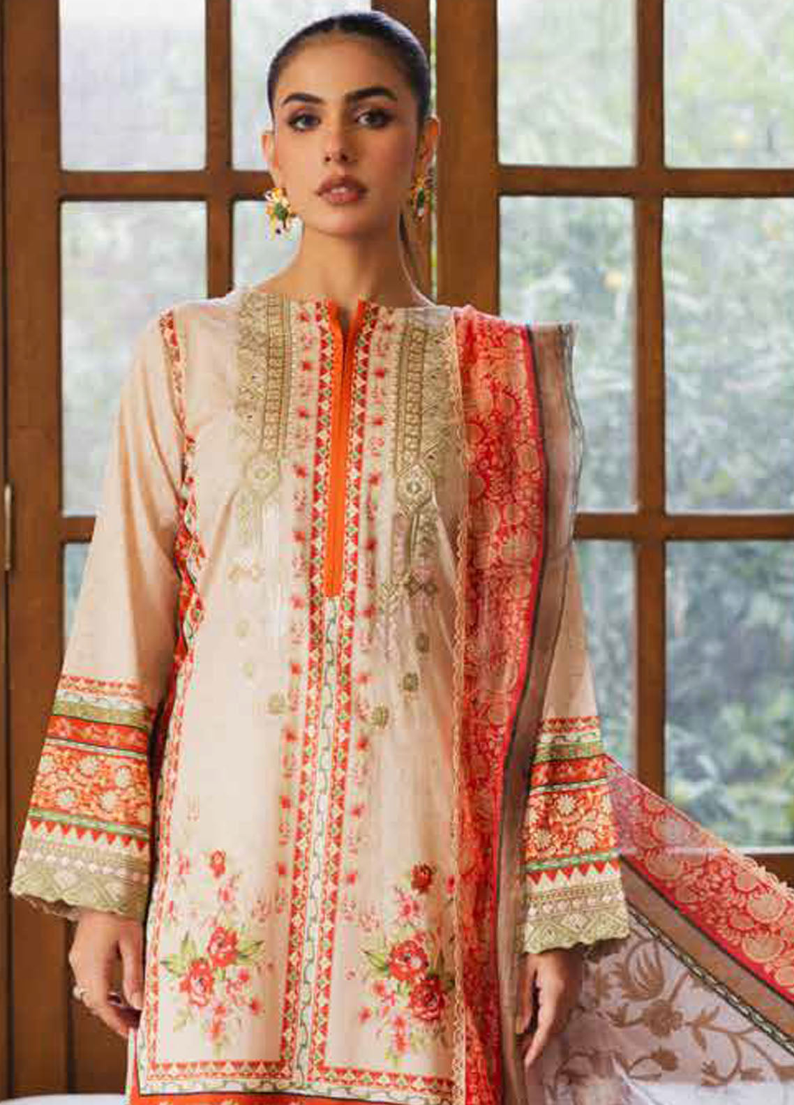 Zen by Freesia Unstitched Summer Collection 2025 FW-50074 Zaynab