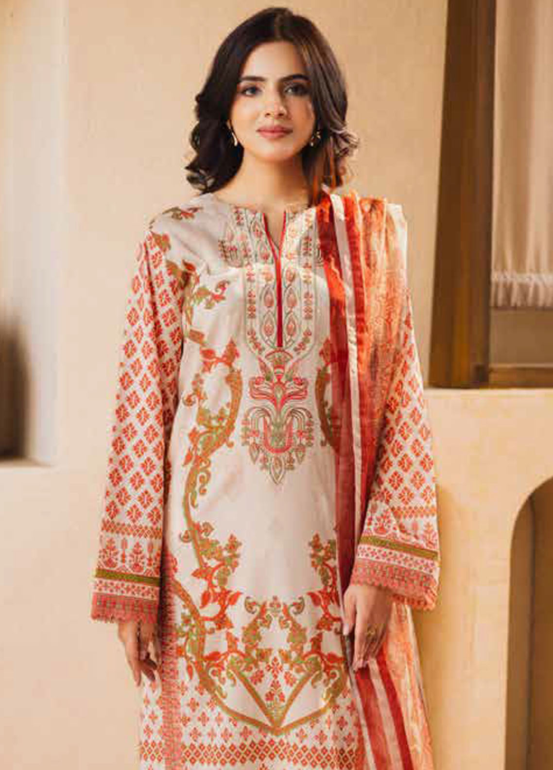 Zen by Freesia Unstitched Summer Collection 2025 FW-50079 Manar