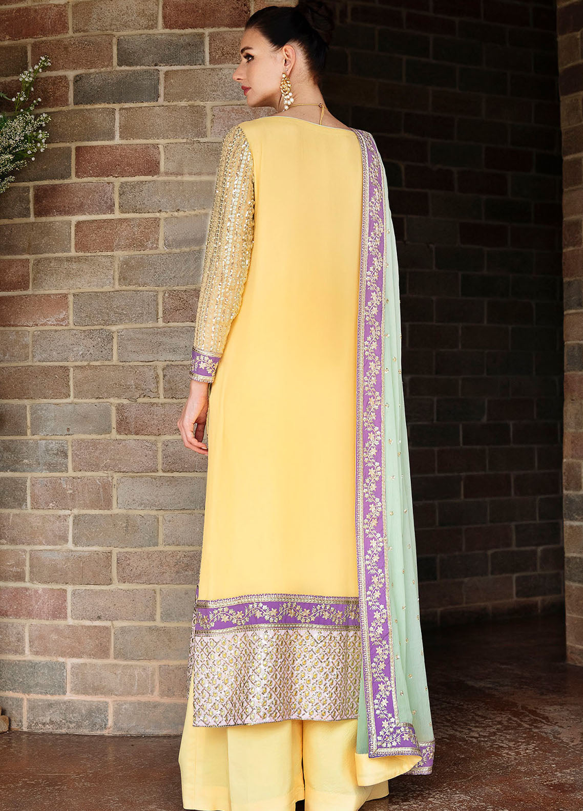 Freesia Premium Embroidered Suit Unstitched 3 Piece FRE24UF FS-40011 Dael - Formal Collection