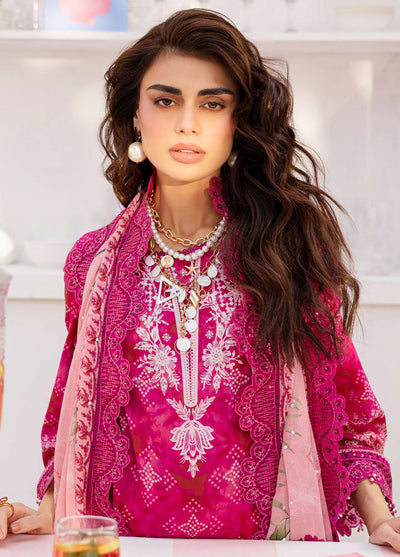 Gardenia by Nureh Embroidered N Printed Lawn Suits Unstitched 3 Piece NU25GEP NSG-189