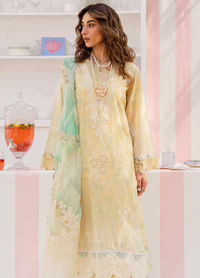 Gardenia by Nureh Embroidered N Printed Lawn Suits Unstitched 3 Piece NU25GEP NSG-188