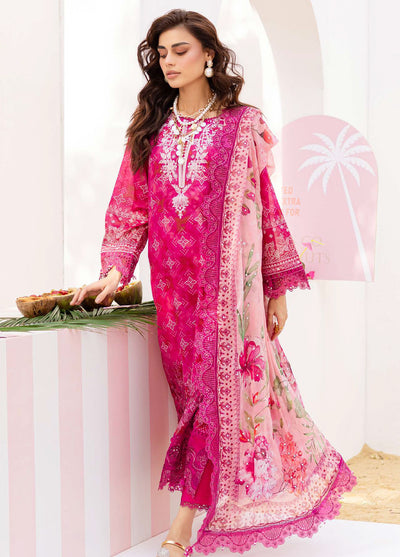 Gardenia by Nureh Embroidered N Printed Lawn Suits Unstitched 3 Piece NU25GEP NSG-189