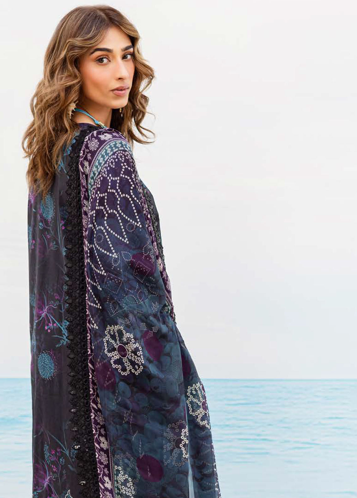 Gardenia by Nureh Embroidered N Printed Lawn Suits Unstitched 3 Piece NU25GEP NSG-193