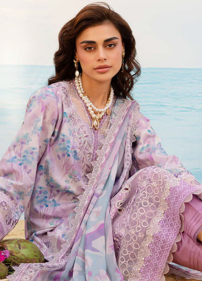 Gardenia by Nureh Embroidered N Printed Lawn Suits Unstitched 3 Piece NU25GEP NSG-192
