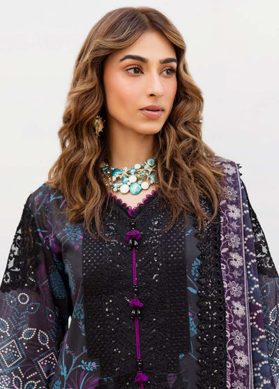 Gardenia by Nureh Embroidered N Printed Lawn Suits Unstitched 3 Piece NU25GEP NSG-193