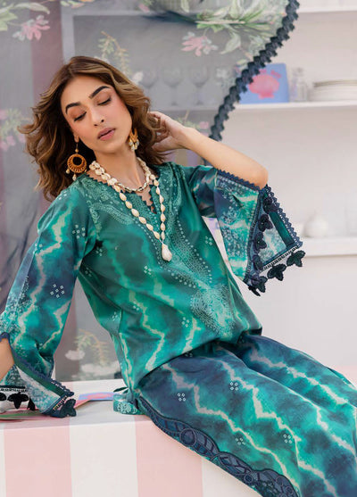 Gardenia by Nureh Embroidered N Printed Lawn Suits Unstitched 3 Piece NU25GEP NSG-190