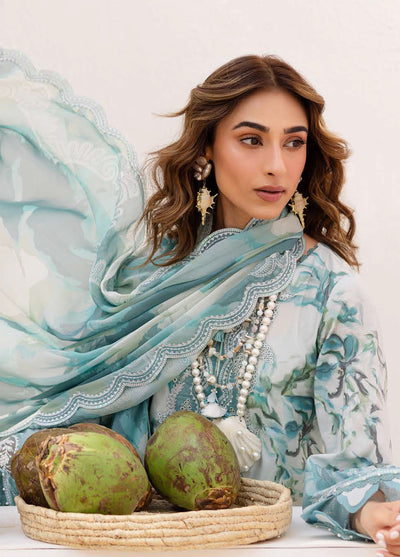 Gardenia by Nureh Embroidered N Printed Lawn Suits Unstitched 3 Piece NU25GEP NSG-187