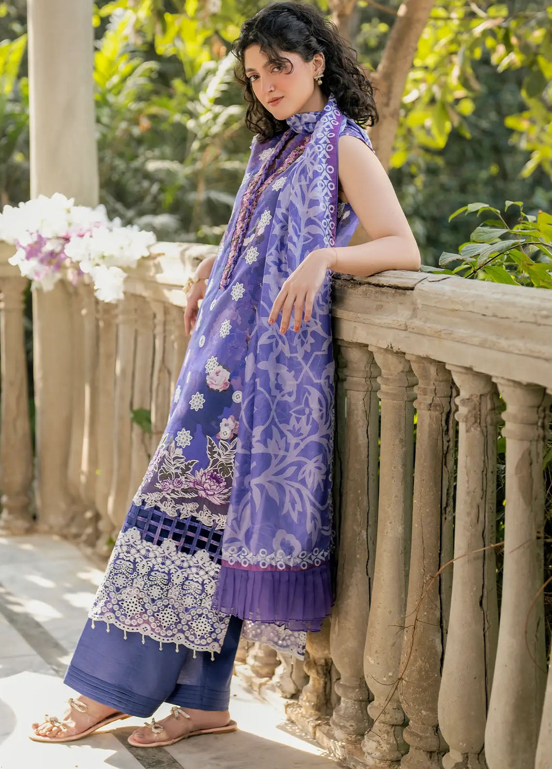 Gulkari by Asifa and Nabeel Unstitched Summer Collection 2025 GKL-11 Ophelia