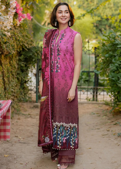 Gulkari by Asifa and Nabeel Unstitched Summer Collection 2025 GKL-13 Sunkissed Garden