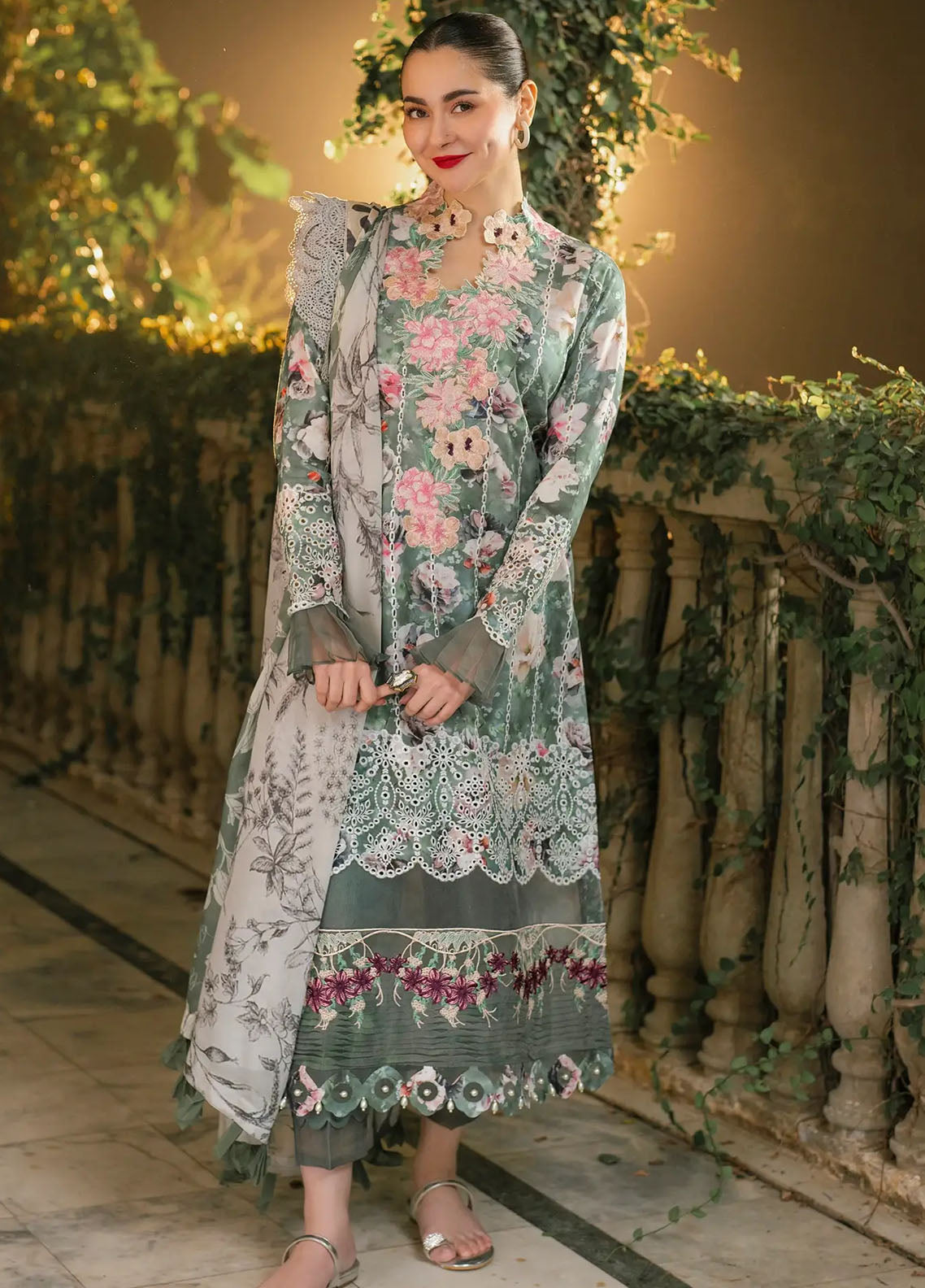 Gulkari by Asifa and Nabeel Unstitched Summer Collection 2025 GKL-06 Arabella