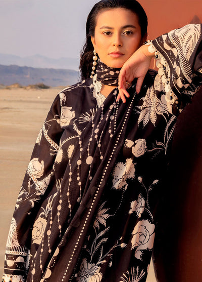 Gul Ahmed Printed Lawn Suits Unstitched 3 Piece GA25NB B-52004