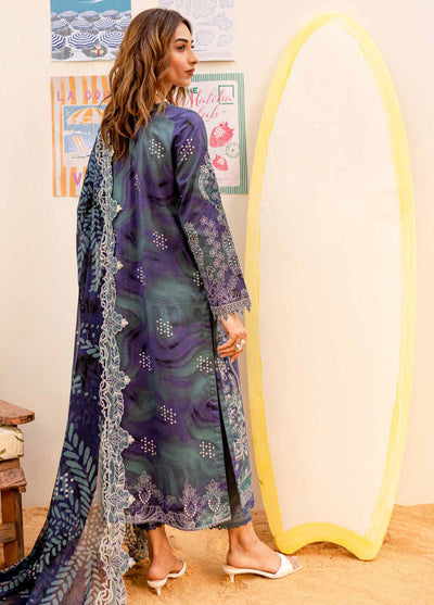 Gardenia by Nureh Embroidered Lawn Suit Unstitched 3 Piece NSG-186