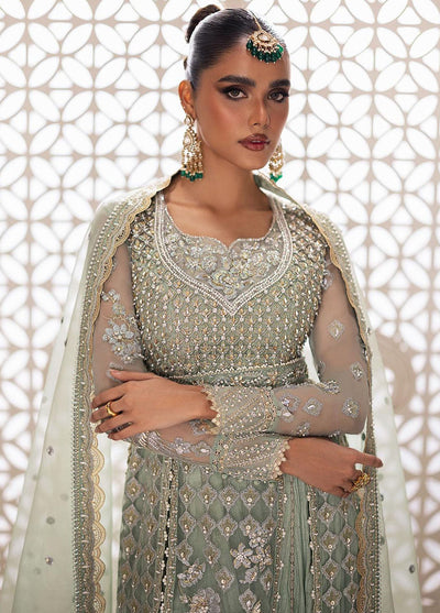 Gossamer By Zaha Embroidered Organza Suit Unstitched 3 Piece ZL24G D-03 Seraphina - Formal Collection