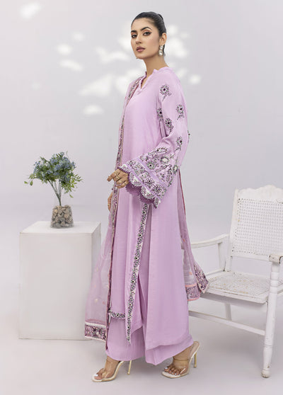 Maira Zunnorain Pret Embroidered Organza 3 Piece Suit MRZ23GM MZLP-02 LAVENDER