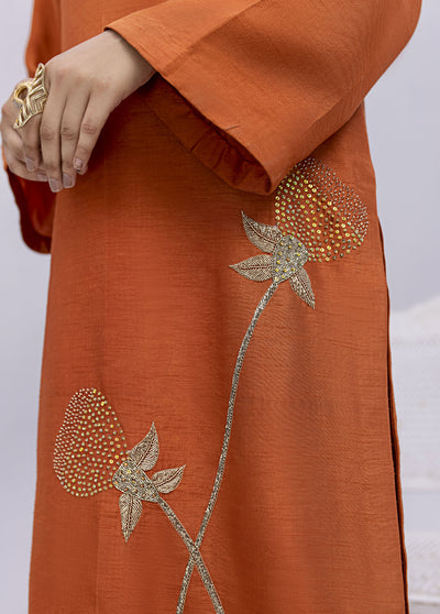 Maira Zunnorain Pret Embroidered Silk 2 Piece Suit MRZ23GM MZLP-13 TULIP